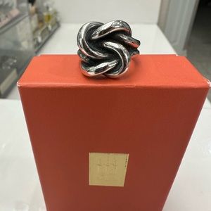 Original James Avery Lover’s Knot Ring Size 7